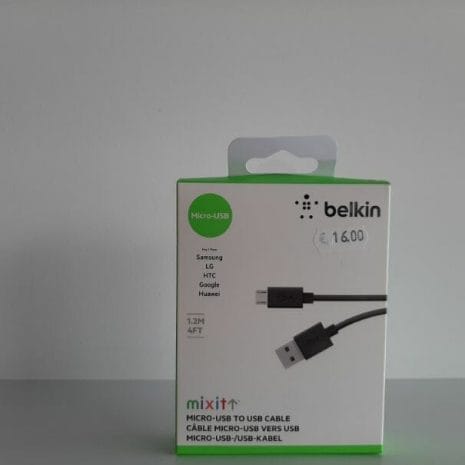 Belkin micro USB to USB-A kabel 1.2 meter