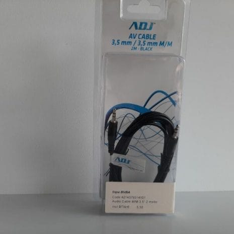 ADJ audiokabel M/M 3,5" - 2 meter