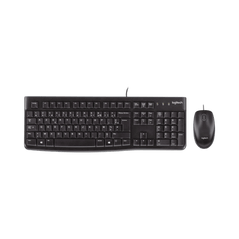 Logitech MK120 Azerty toetsenbord en muis met draad