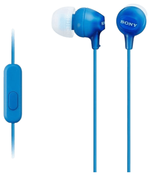Sony MDR-EX15AP - In-ear oordopjes - Blauw